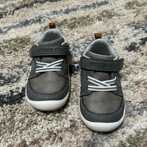 Stride Rite Charcoal Kids Sneakers